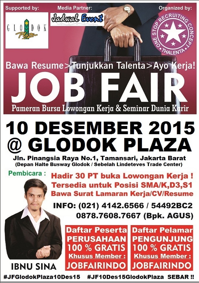 Job Fair Thalenta Expo @Glodok - Desember 2015
