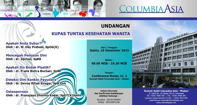 Seminar Kupas Tuntas Kesehatan Wanita - Medan