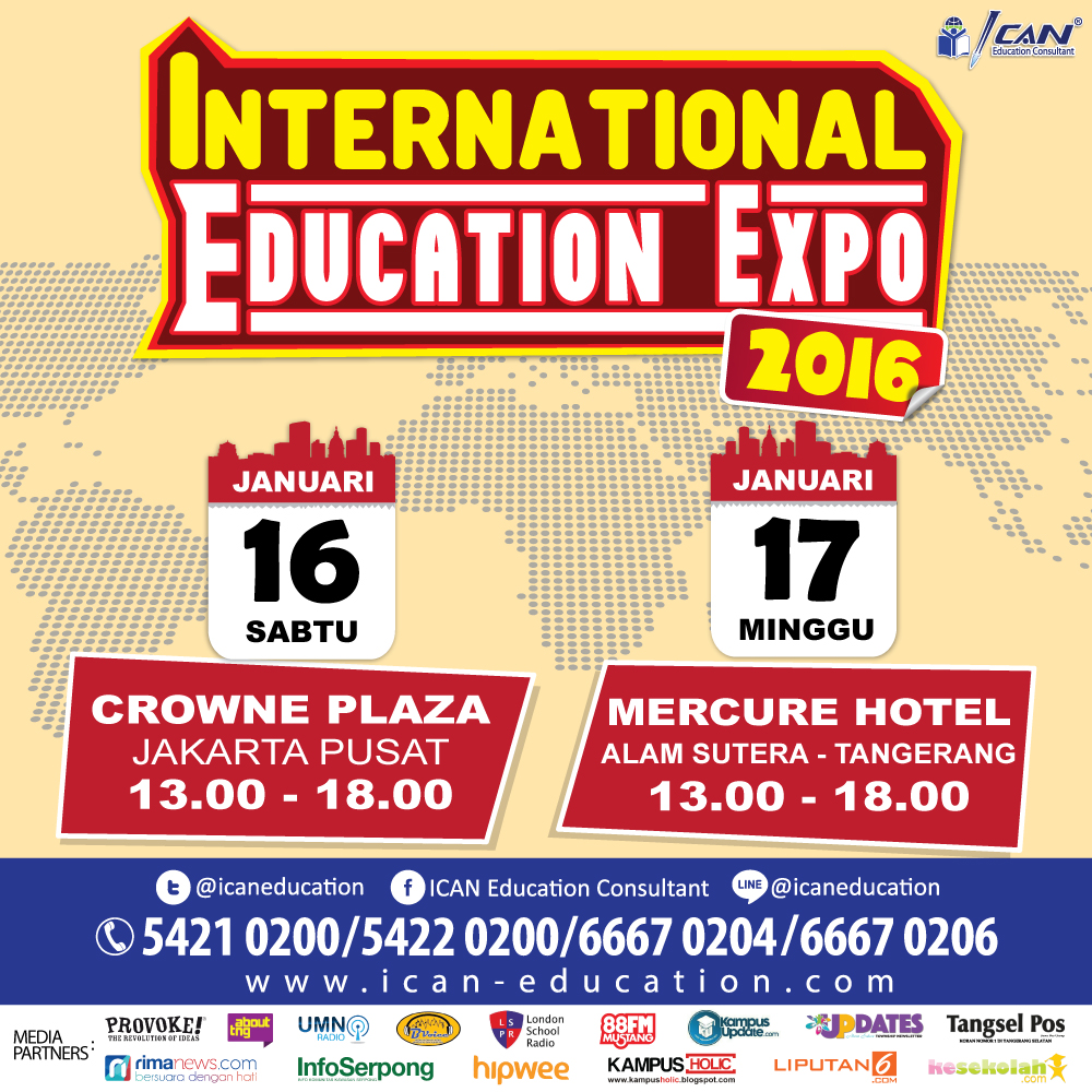 ICAN INTERNATIONAL EDUCATION EXPO 2016