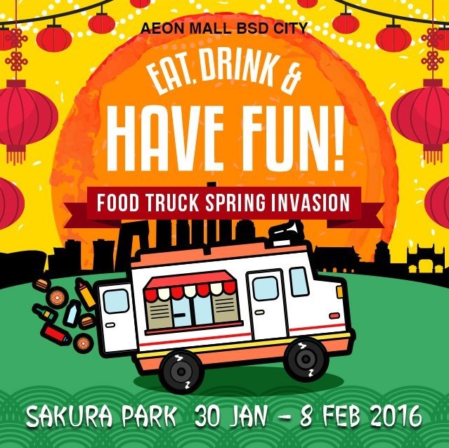 Food Truck Invasion - AEON Mall (Januari - Februari 2016)