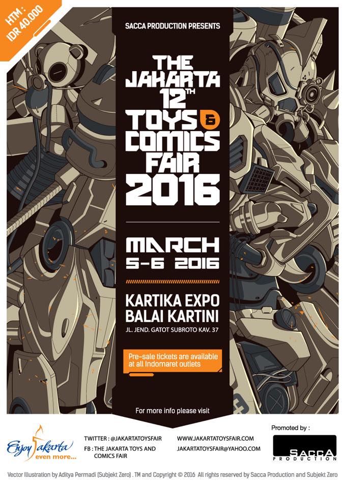 The Jakarta Toys & Comics Fair 2016