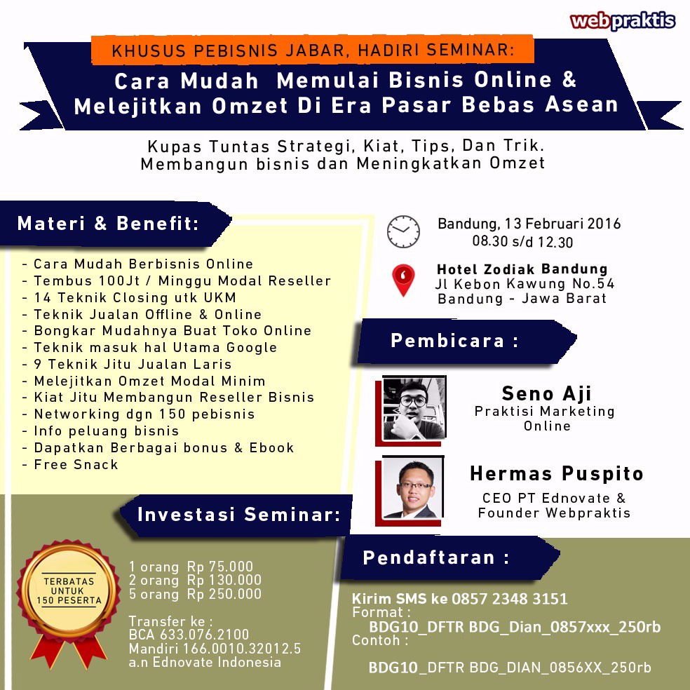 Bongkar Cara Mudah Memulai Bisnis Online & Melejitkan Omzet di Era Pasar Bebas ASEAN