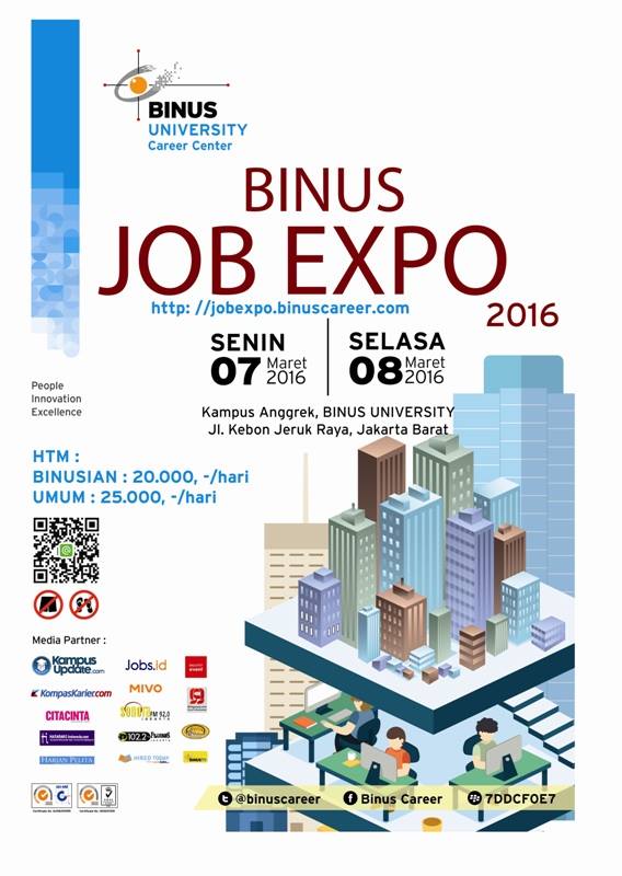 BINUS JOB EXPO - Maret 2106