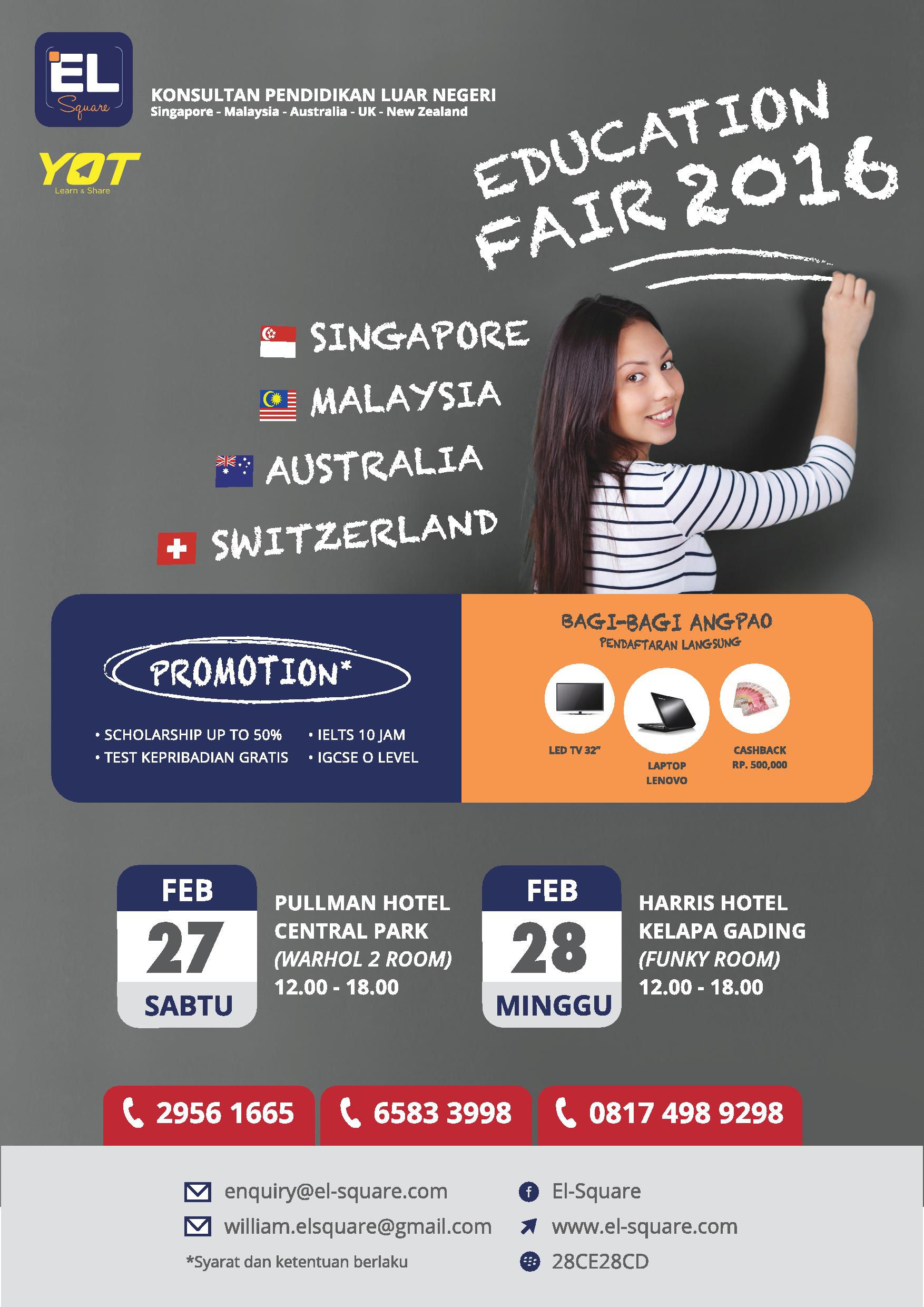 Pameran Pendidikan Luar Negeri 2016