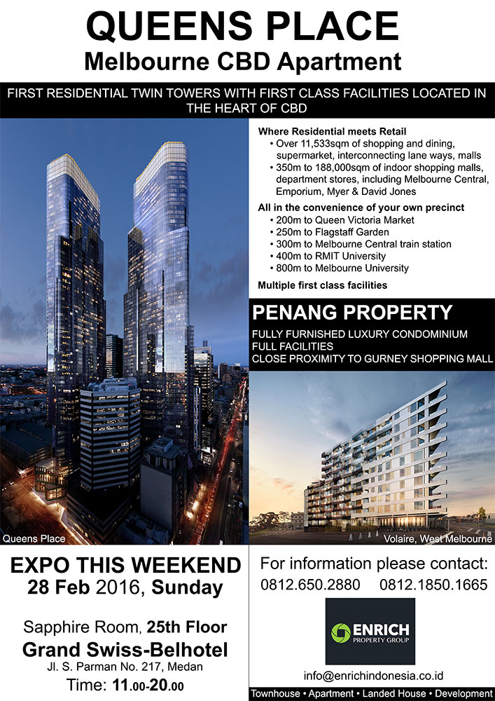 AUSTRALIA PROPERTY EXPO BY ENRICH INDONESIA