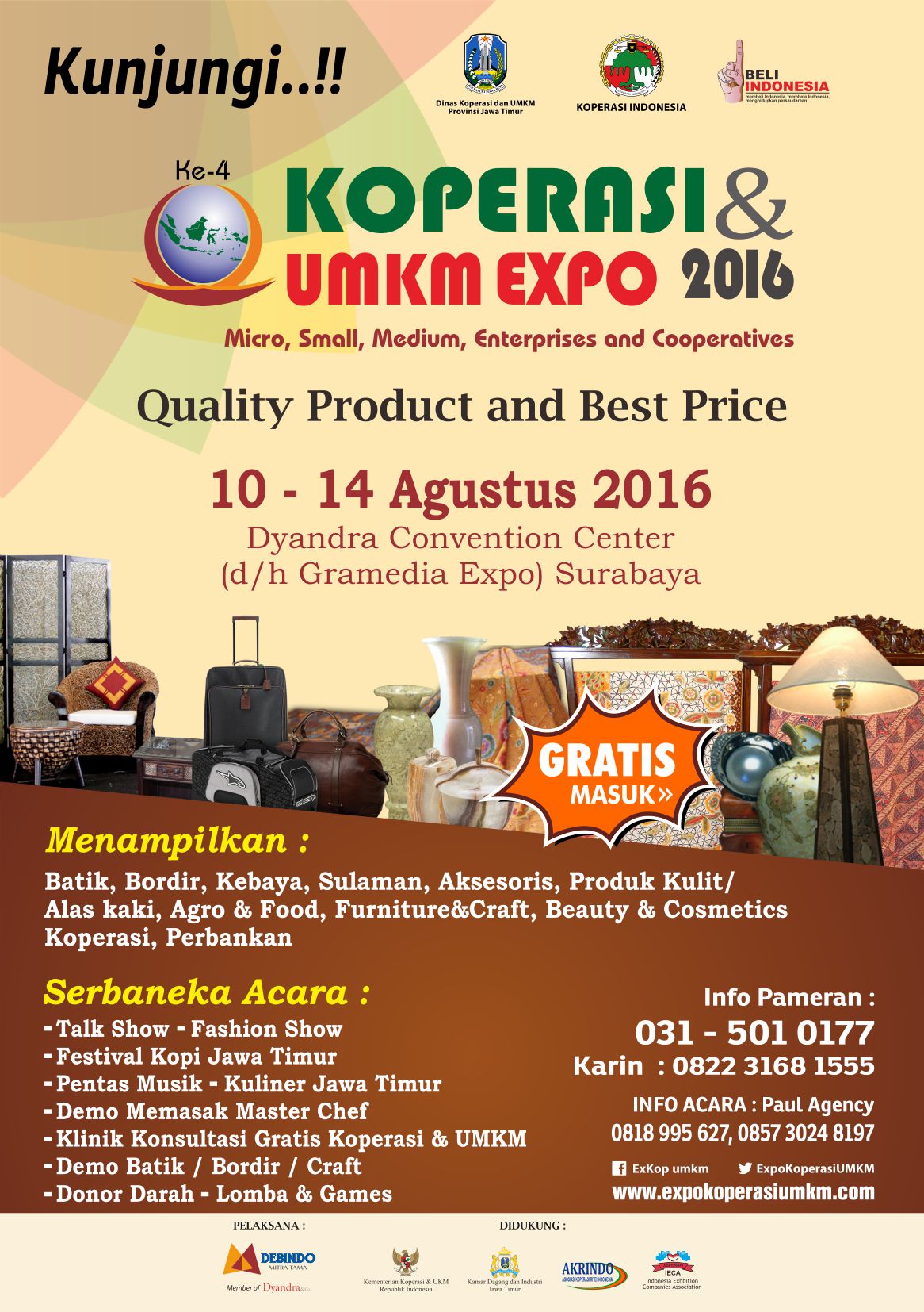 Koperasi & UMKM Expo 2016 - Surabaya