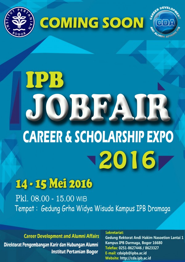 Bursa kerja IPB Jobfair 2016