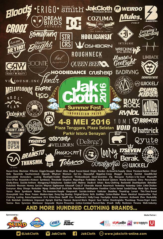 JakCloth Summer Fest 2016