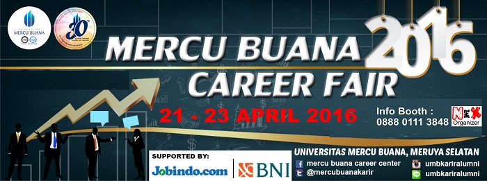 [Job Fair] Mercu Buana Career Fair - April 2016