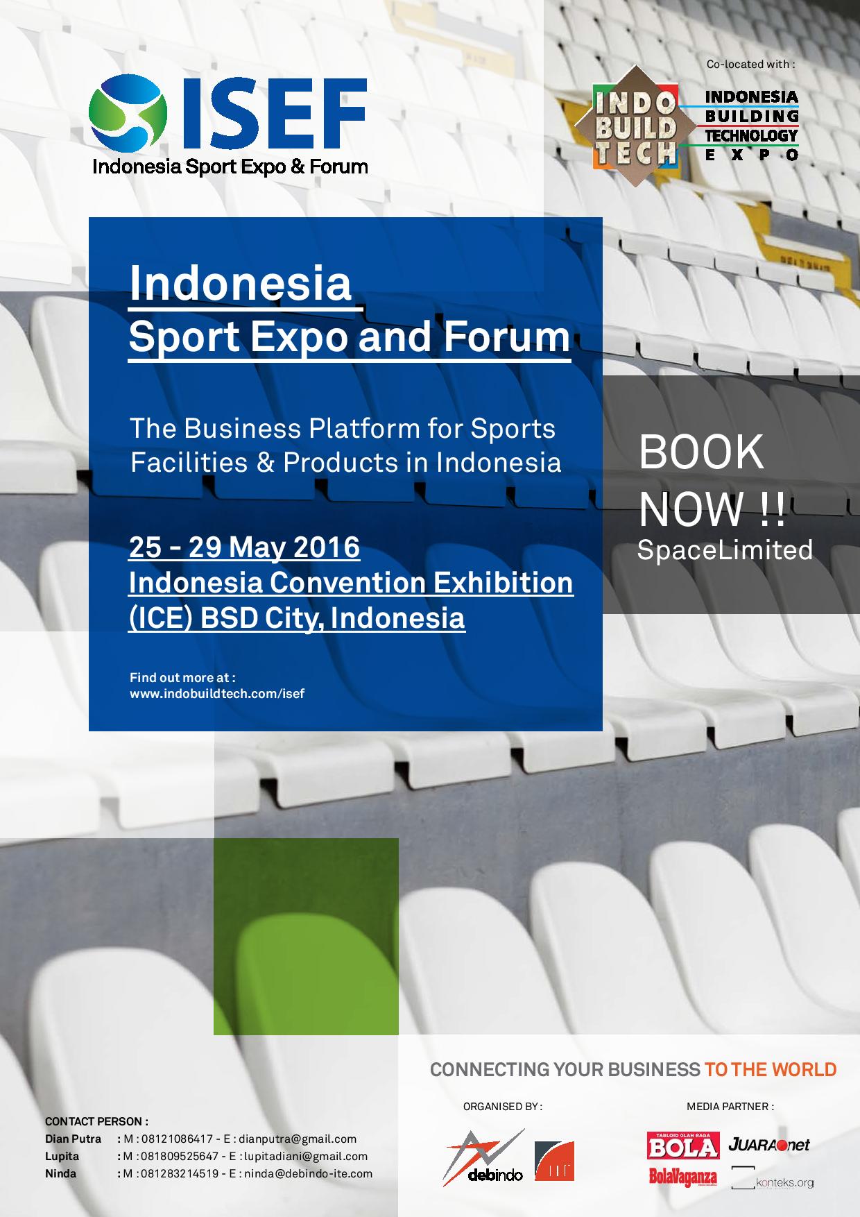 Indonesia Sports Expo and Forum (ISEF) 2016