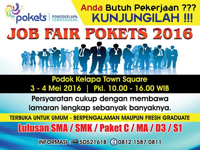 JOB FAIR POCKETS 2016