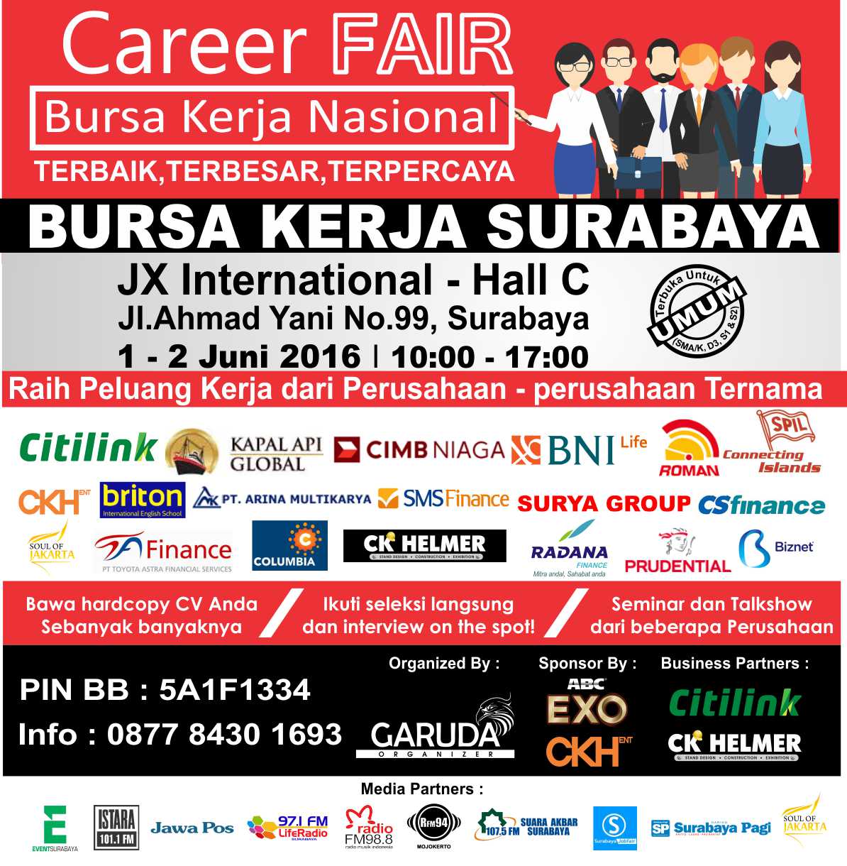 Career Fair Surabaya - Juni 2016
