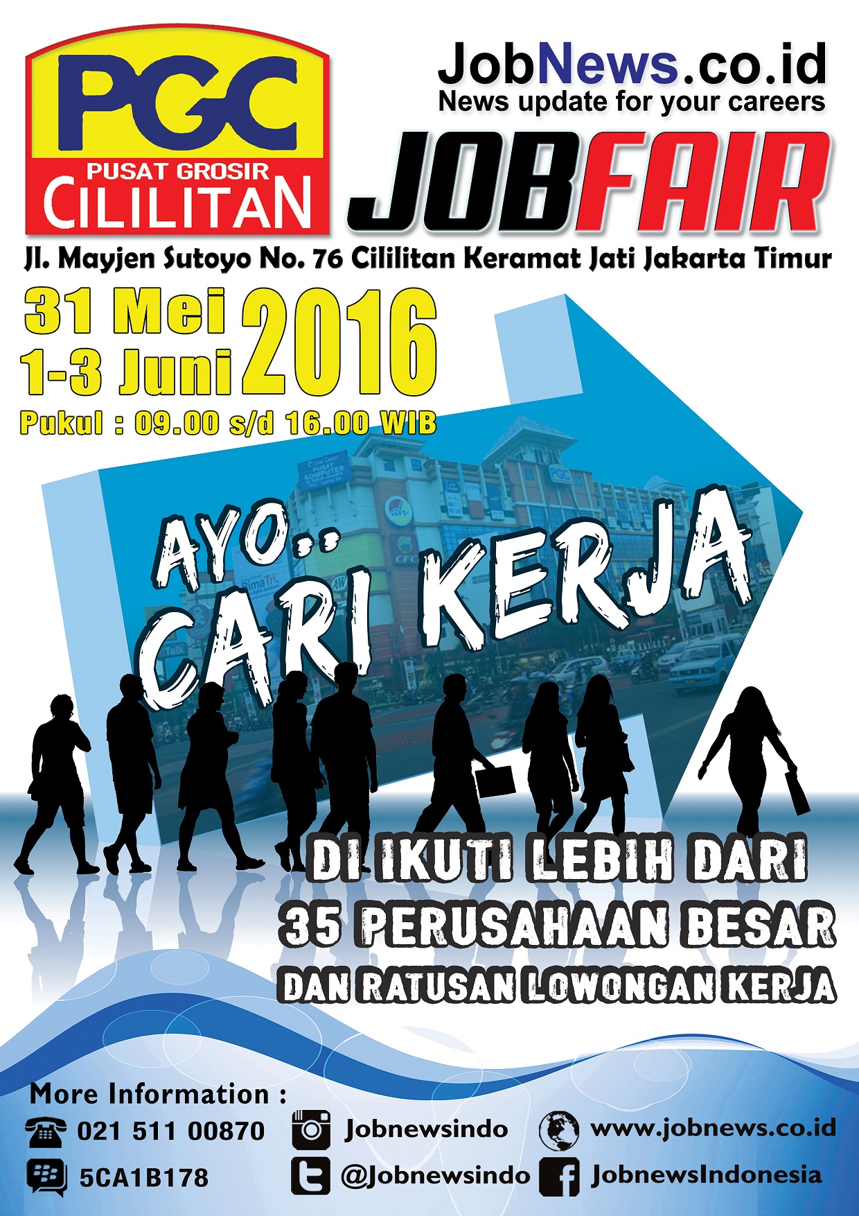 Job Fair JobNews Indonesia 2016 - Ayo Cari Kerja