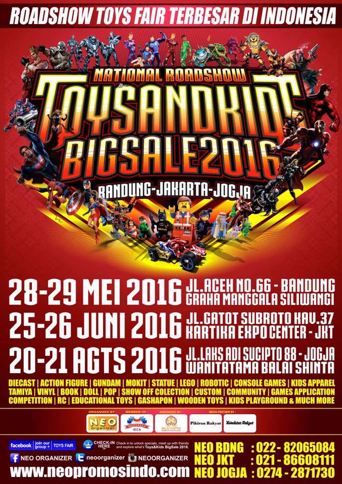 National Roadshow: Toys & Kids BIGSALE 2016