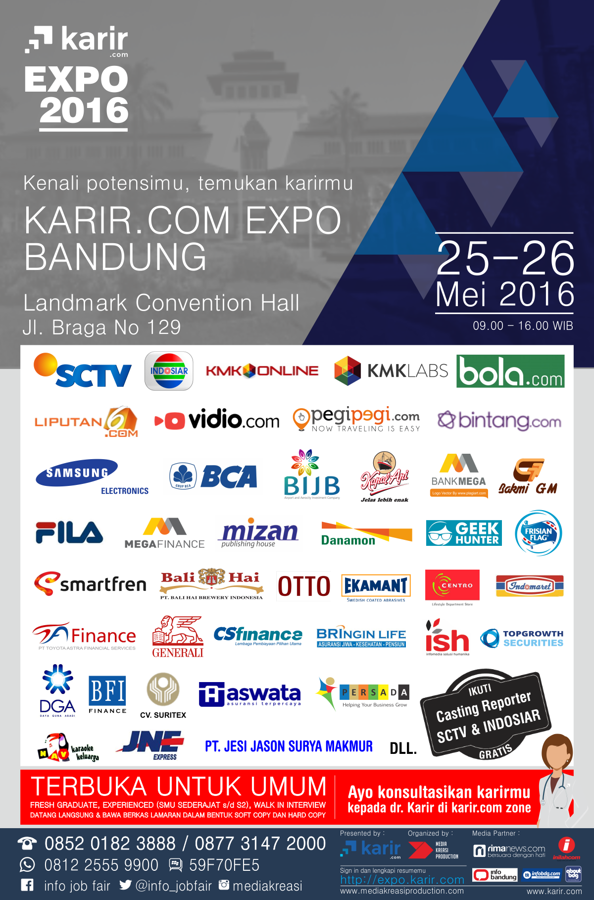 [Job Fair] Karir.com Expo Bandung - Mei 2016