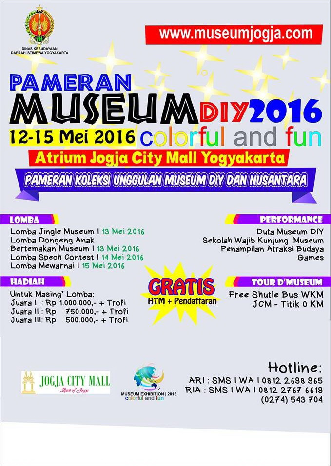 Pameran Museum DIY 2016