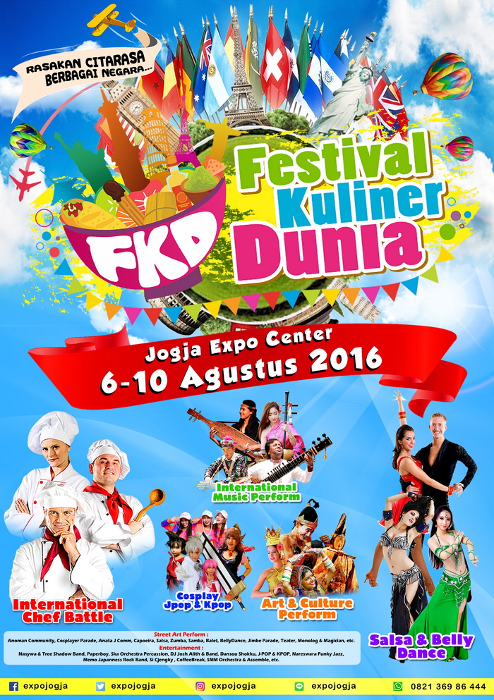 Festival Kuliner Dunia 2016 - Jogja Expo Center