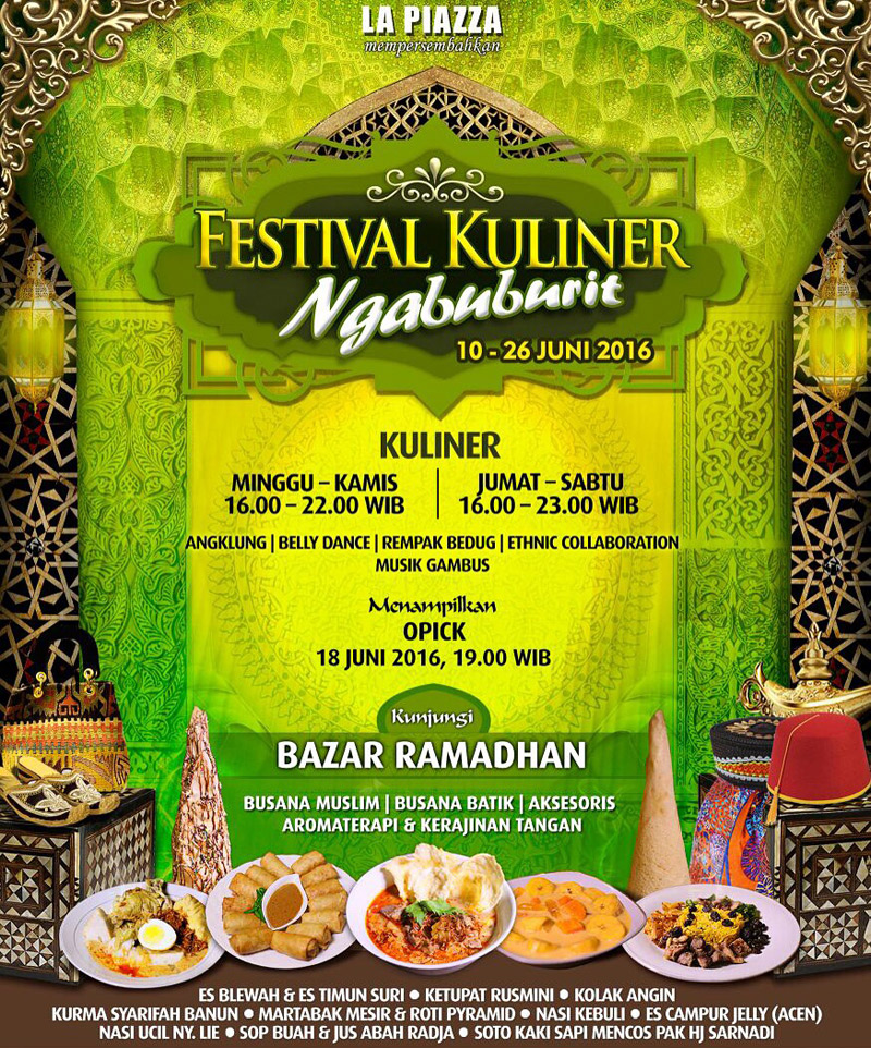 Festival Kuliner Ngaburit - La Piazza Mal Kelapa Gading