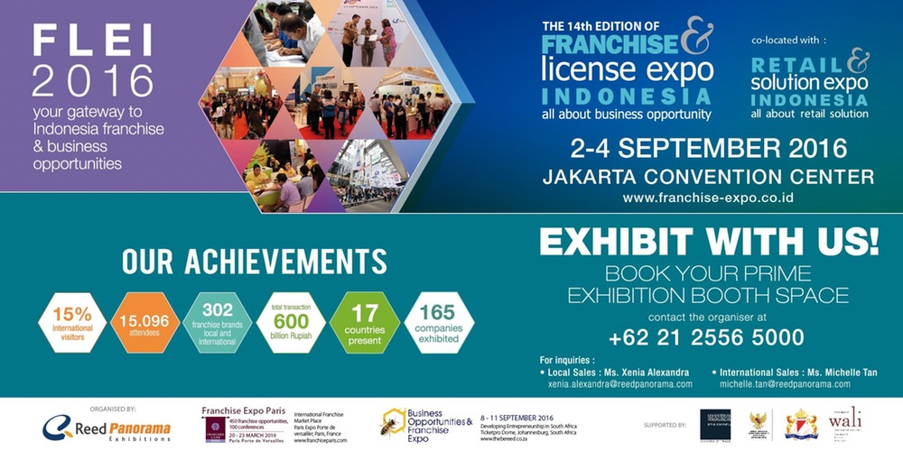 Franchise & License Expo Indonesia (FLEI) 2016