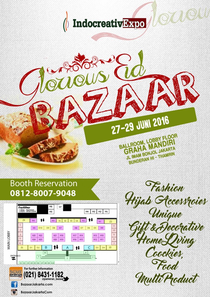 Glorious Eid Bazaar 2016 - Graha Mandiri