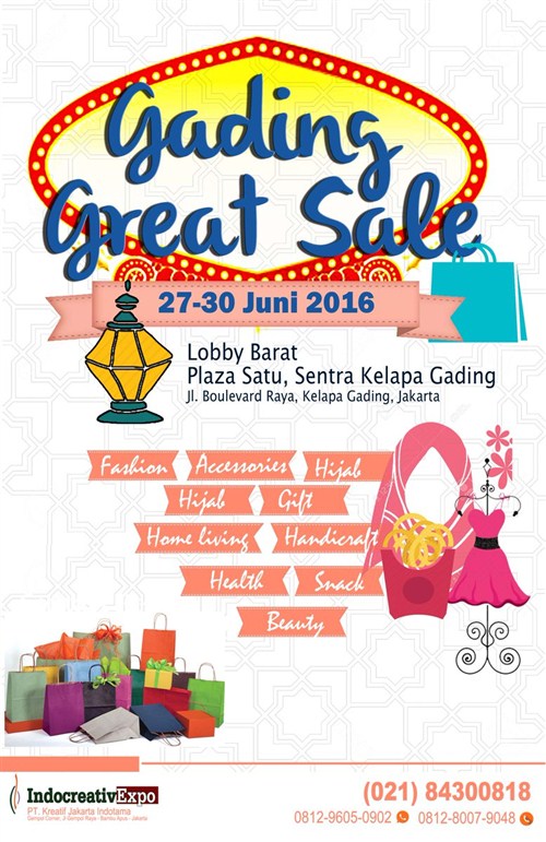 Gading Great Sale 2016 - Sentra Kelapa Gading