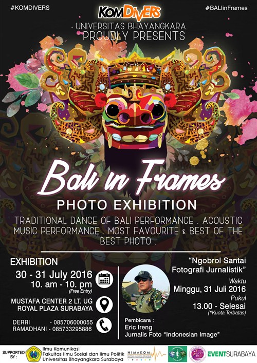 Bali in Frame Photo Exhibition 2016 Surabaya