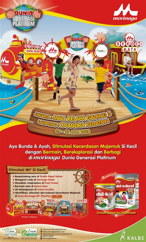 Dunia Generasi Platinum Morinaga - Jakarta & Lampung