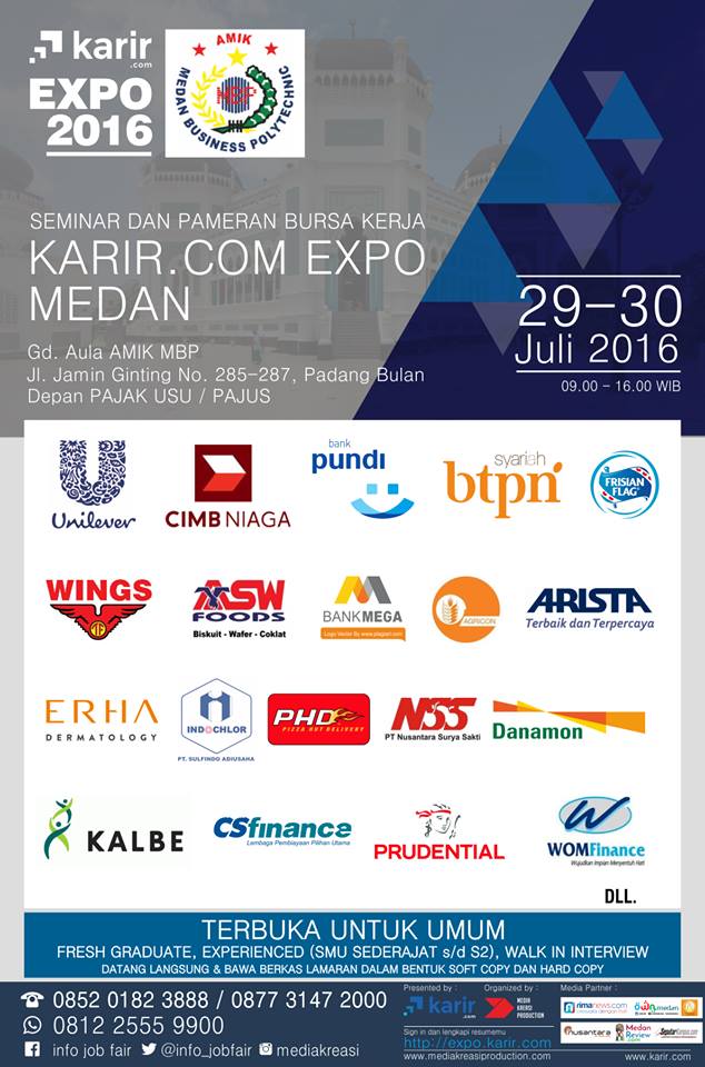 Karir.com Expo Medan - Juli 2016