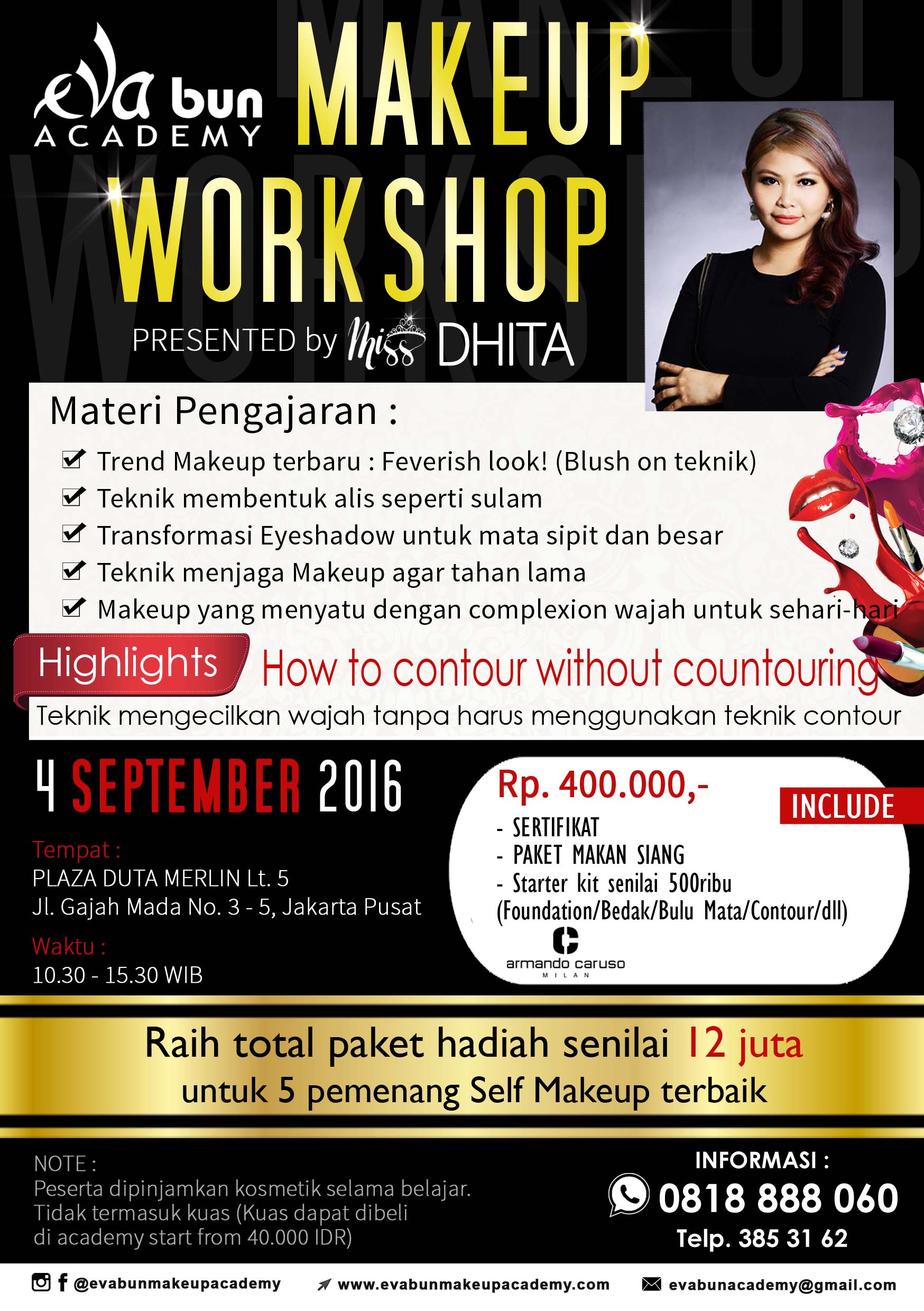 Make Up Workshop by EVA BUN Academy