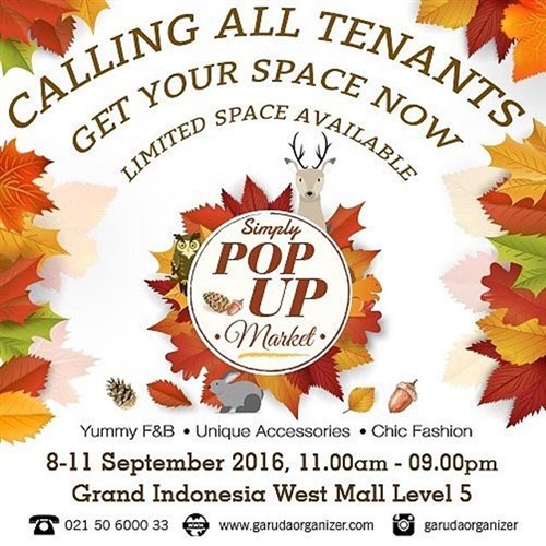 Simply Pop Up Market 2016
