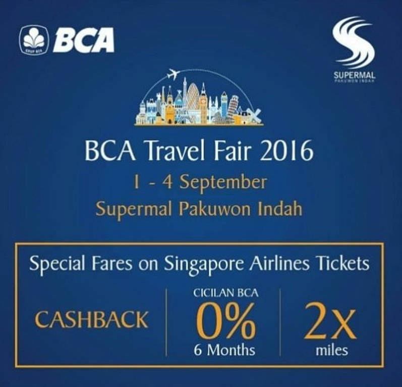 BCA Travel Fair 2016 - Surabaya
