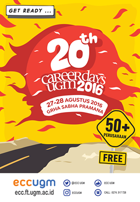[Job Fair] Career Days UGM - Agustus 2016