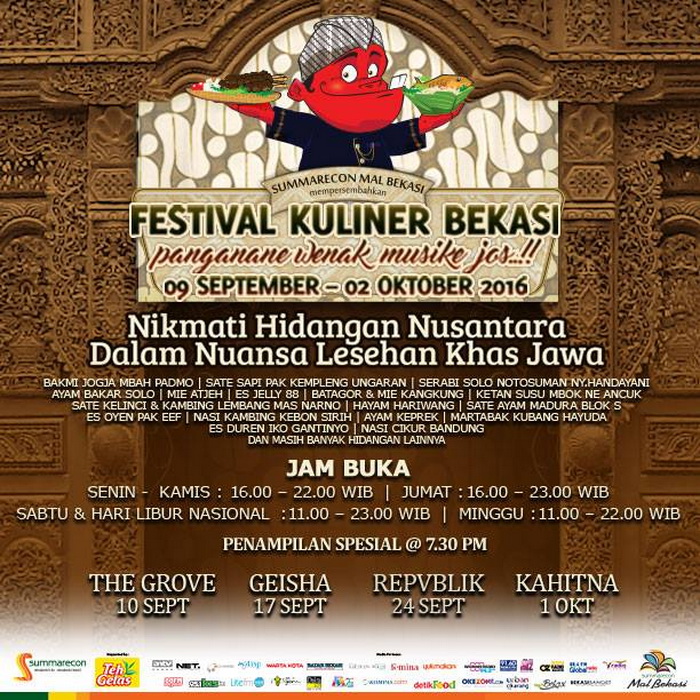 Festival Kuliner Bekasi 2016