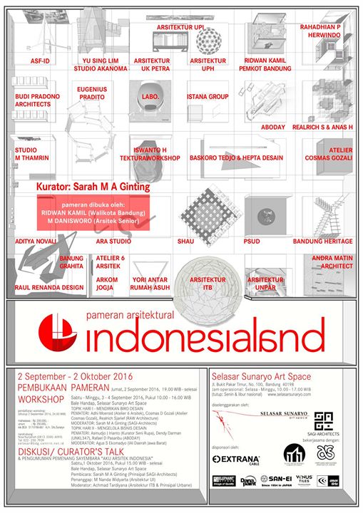 Pameran Arsitektural Indonesialand 2016 - Bandung