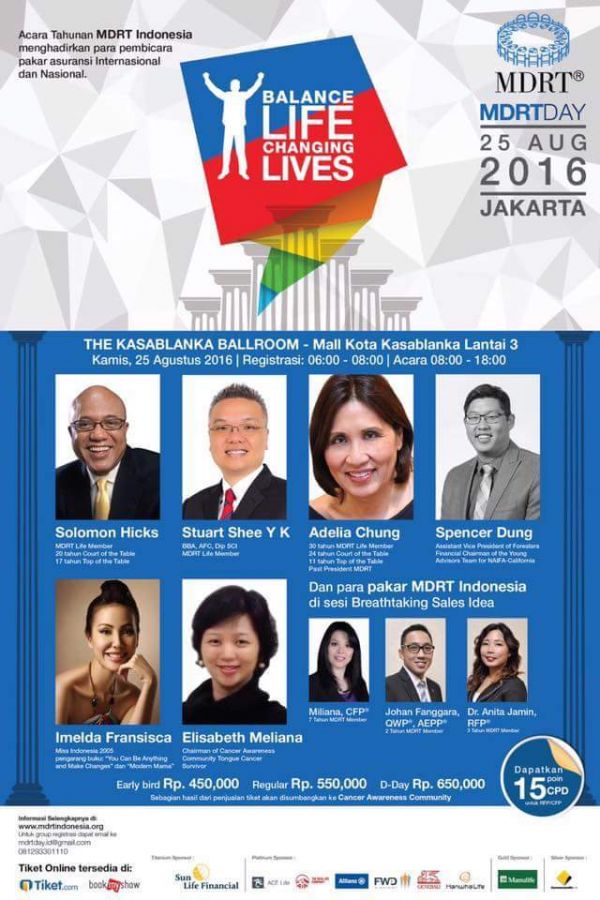 Seminar MDRT Day Jakarta 2016