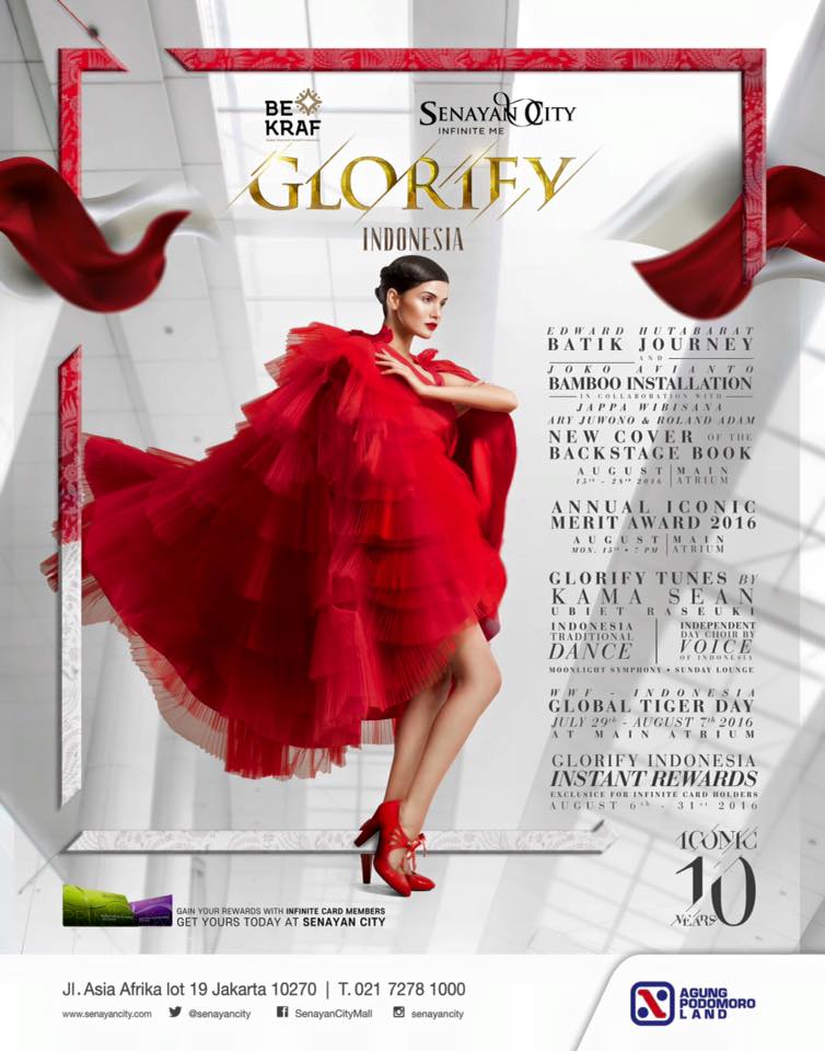Senayan City "Glorify Indonesia" 2016