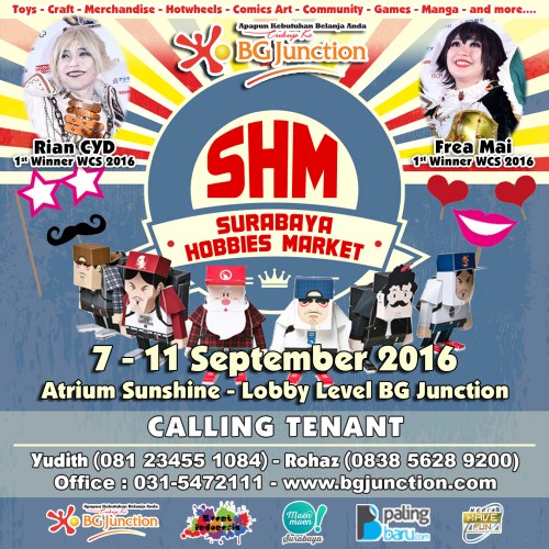 Surabaya Hobbies Market (SHM) 2016