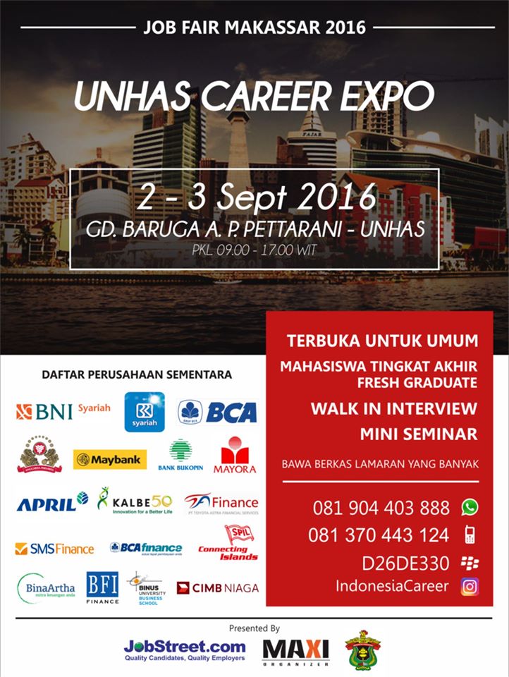 UNHAS Career Expo - September 2016