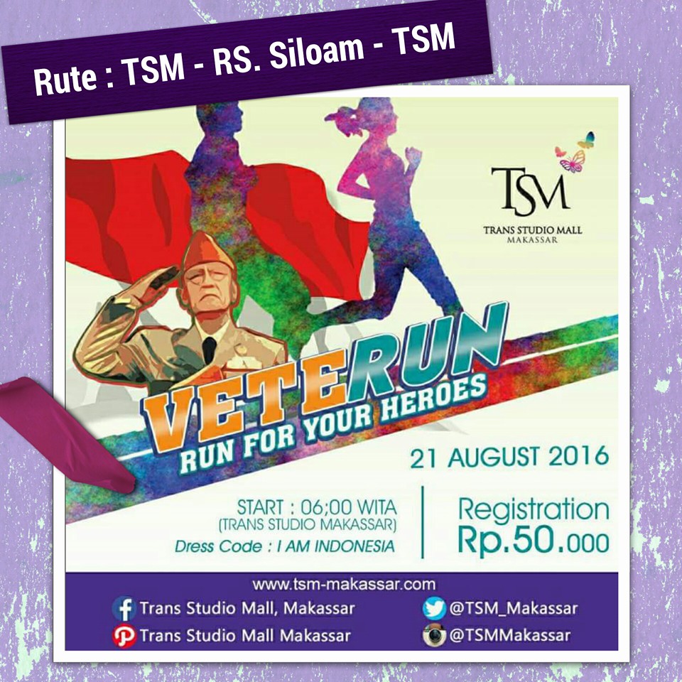 VeteRun : "Run for Your Heroes" - Makassar