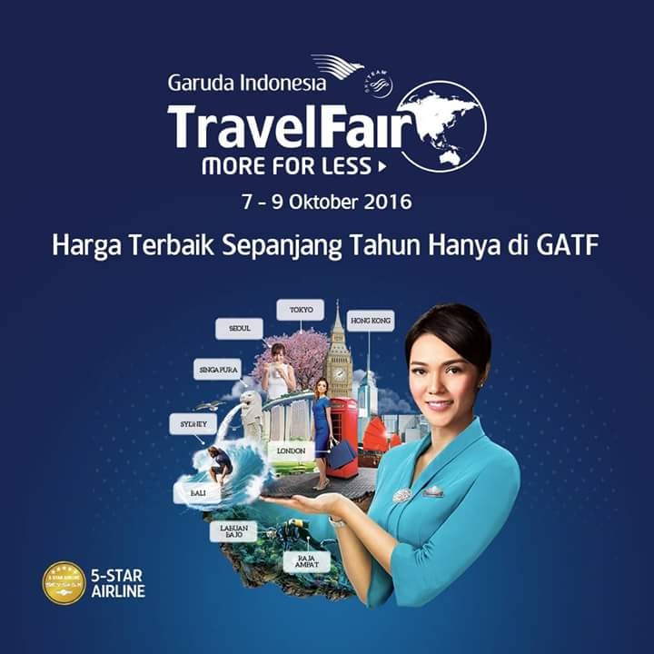 Garuda Indonesia Travel Fair 2016 - Jakarta