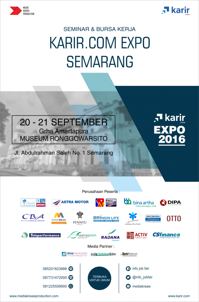 [Job Fair] Karir.com Expo Semarang - September 2016