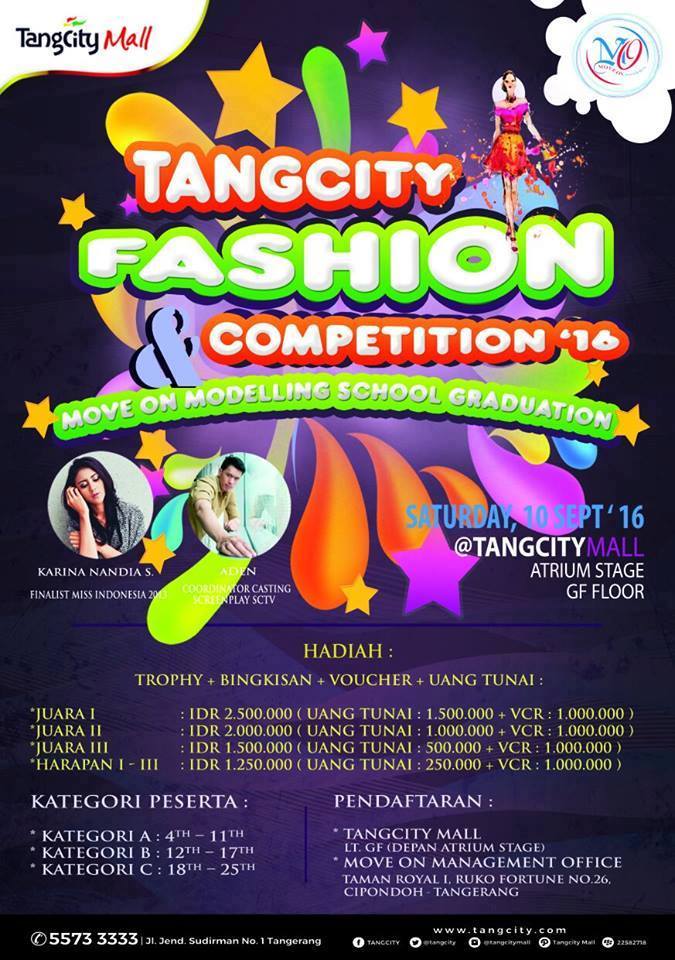Tangcity Fashion Competition 2016