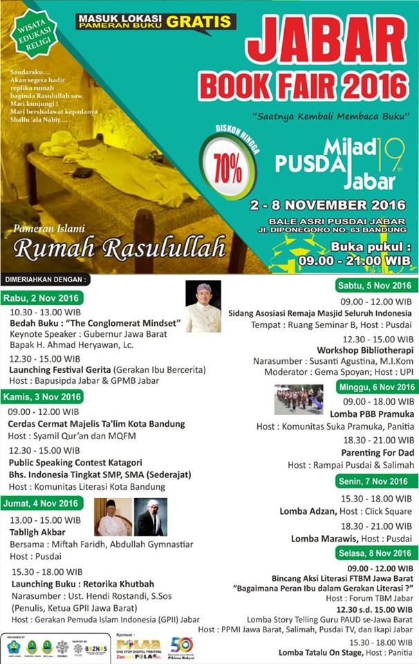 JABAR BOOK FAIR 2016