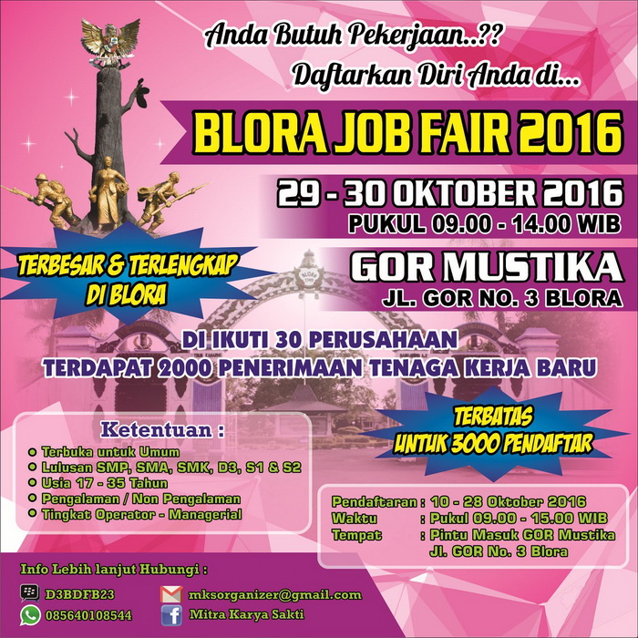 Blora JobFair 2016