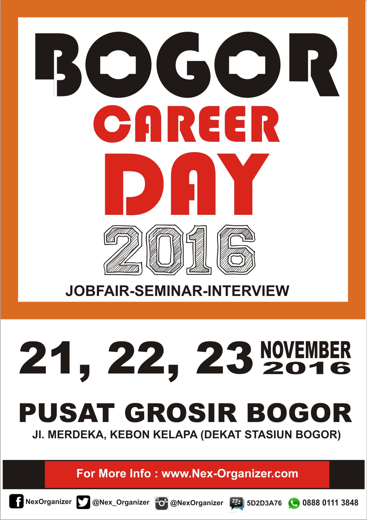 Bogor Career Day - November 2016