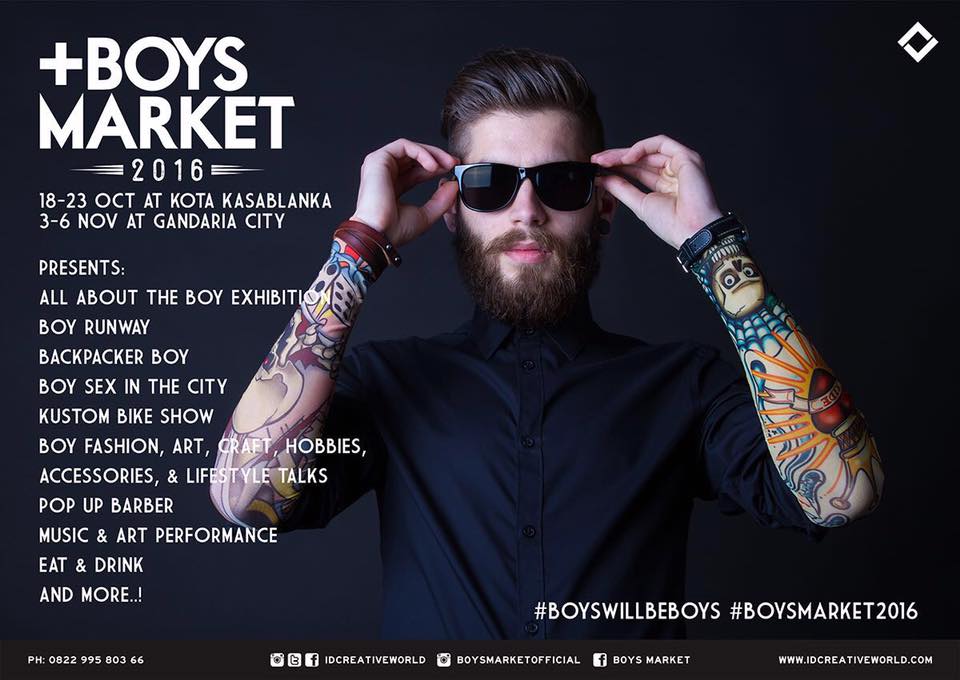 Boys Market 2016 - Kota Kasablanka & Gandaria City
