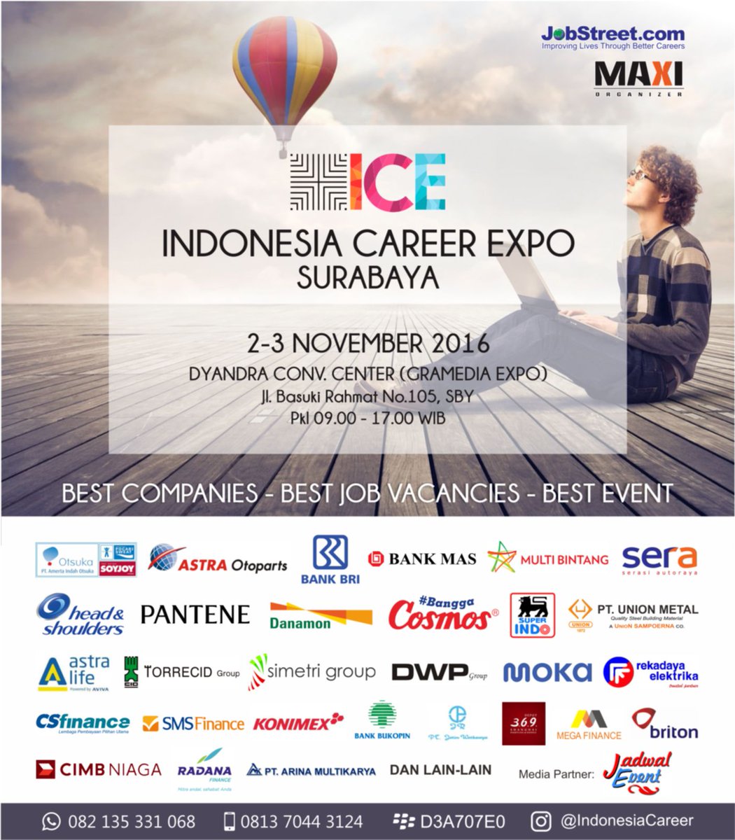 Indonesia Career Expo Surabaya - November 2016