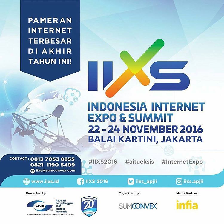 Indonesia Internet Expo & Summit 2016