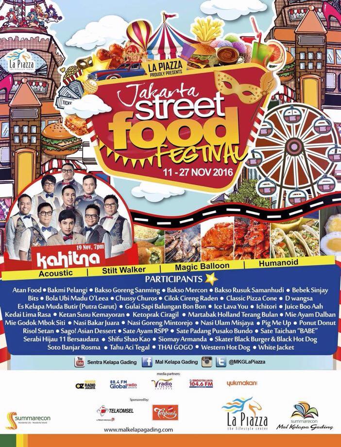 Jakarta Street Food Festival 2016