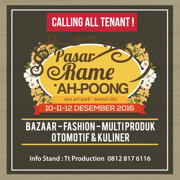 Pasar Rame Ah Poong - Bogor